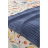 Спално бельо памук в комплект с ковертюра, FAYETTE BLUE
