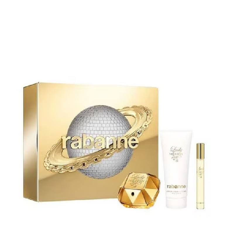 Paco Rabanne Lady Million /дамски/ Комплект - EdP 50 ml + b/lot 100 ml + EdP 10 ml
