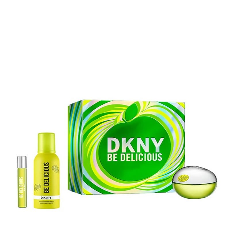 Donna Karan Be Delicious /дамски/ Комплект - EdP 100 ml + refr. shower mousse 150 ml + EdP 15 ml