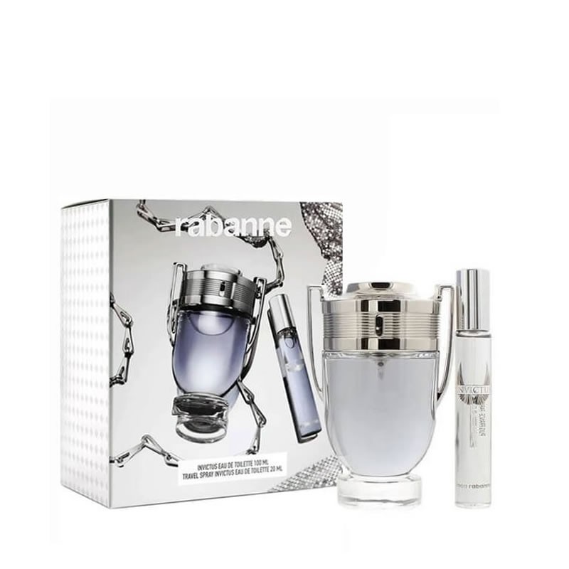 Paco Rabanne Invictus /мъжки/ Комплект - EdT 100 ml + EdT 20 ml