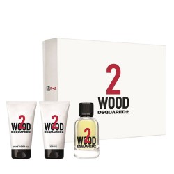 DsQuared2 2 Wood /унисекс/ Комплект - EdT 50 ml + b/gel 50 ml + sh/gel 50 ml /2021