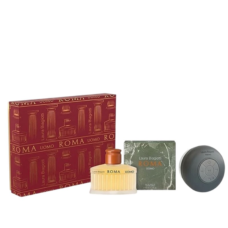 Laura Biagiotti Roma /мъжки/ Комплект - EdT 125 ml + Bluetooth Speaker