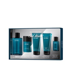 Davidoff Cool Water /мъжки/ Комплект - EdT 125 ml + a/s balm 75 ml + sh/gel 75 ml + deo stick 75 ml + EdT 15 ml