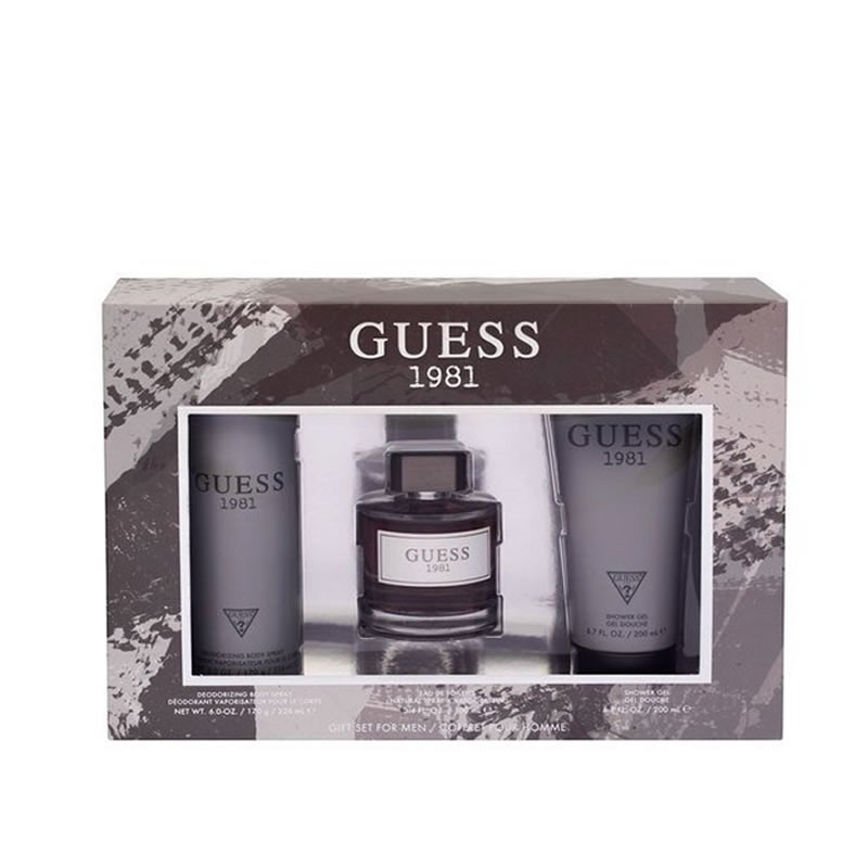 Guess Guess 1981 /мъжки/ Комплект - EdT 100 ml + deo spray 226 ml + sh/gel 200 ml