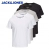 JACK & JONES Тениска с къси ръкави XL - чернa