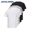 JACK & JONES Тениска с къси ръкави XL - Сива